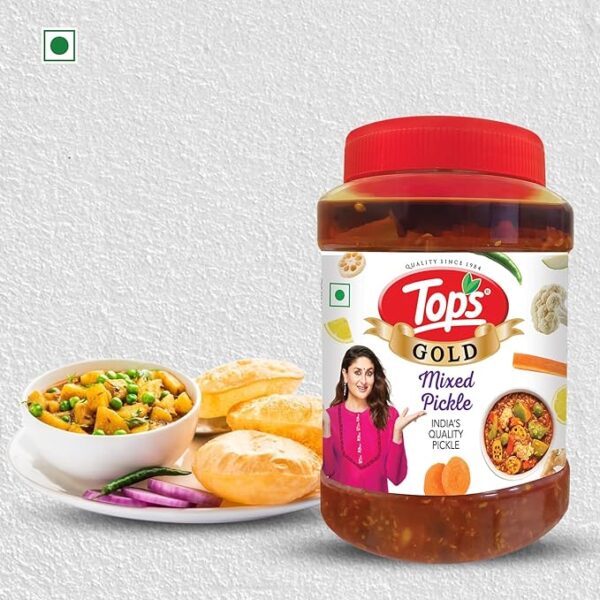 TOPS Gold Mixed Pickle 1kg Pack - Image 3