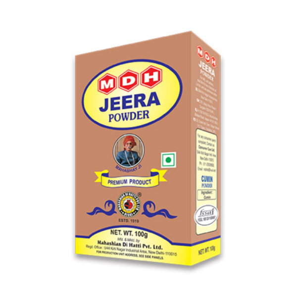 MDH Jeera Powder 100g Pack